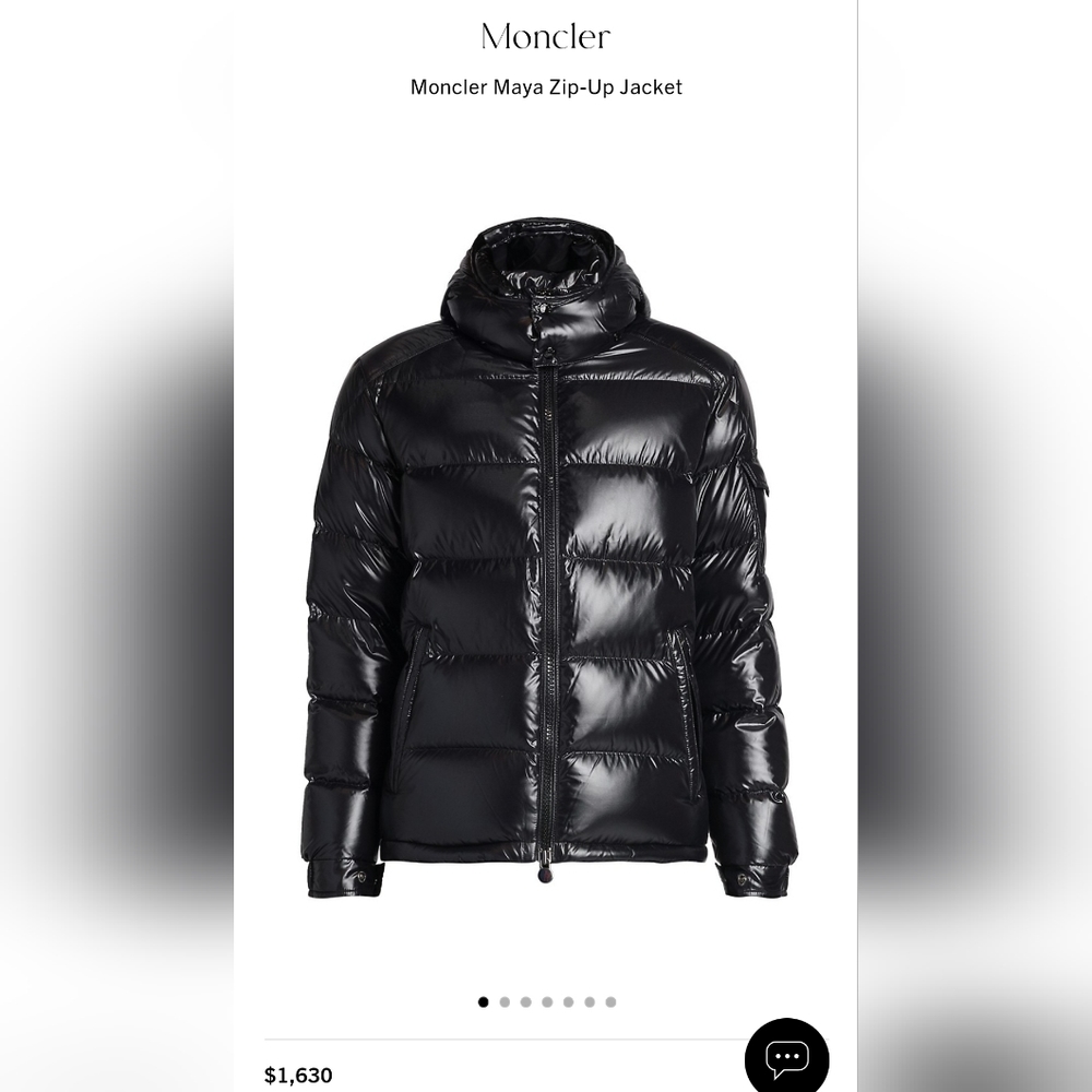 Moncler MAYA size 0 ( XS) Black